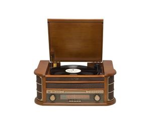 Système audio DENVER MCR-50 - 2 haut-parleurs intégrés - Marron