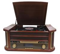 Système audio - DENVER MRD-51 - Platine 33 tours - Bois