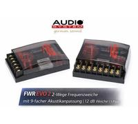Système audio FWR EVO 2 crossover doux 2 voies personnalisation 9x 12dB 1