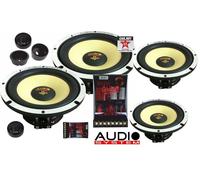 Système audio H 165 EVO 2-4 2 voies 16,5 cm (6,5") double composant haut-parleur