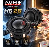 Système audio HS 25 DUST Install EVO 25mm tissu support néodyme tweeter 1...