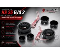 Système audio HS 25 EVO 2 tweeter néodyme en tissu 25 mm 1 paire de tweeter...