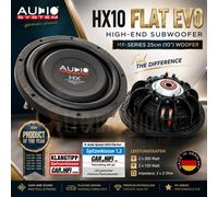 Système audio HX10 FLAT EVO HAUT DE GAMME Subwoofer HX-SERIES 25 cm (10")...