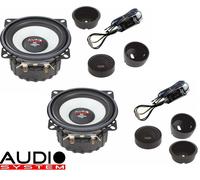 Système Audio M 100 Evo 2 10 CM (4 ") 2-Wege Composants Haut-Parleur Kit Compo