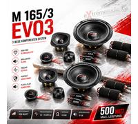 Système audio M 165/3 EVO3 16,5 cm (6,5") 3 voies composants haut-parleurs...