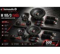 Système audio M 165/3 EVO3 16,5 cm (6,5") 3 voies composants haut-parleurs 500 W
