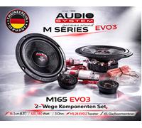 Système audio M165 EVO 3 composants 2 voies haut-parleurs série M 16,5 cm (6,5")