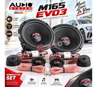 Système audio M 165 EVO3 16,5 cm (6,5") 2 voies composants haut-parleurs set