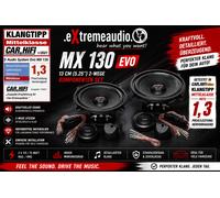 Audio System Système audio MX 130 EVO 13 cm (5,25") 2 voies composants 115 W MX‑Series