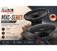Système audio MXC 609 EVO3 2 voies haut-parleurs coaxiaux 6"x9" ovale - 1 paire