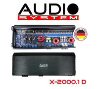 Audio System X-2000.1 D Amplificateur numérique mono canal 2000 W RMS avec télécommande niveau de basses