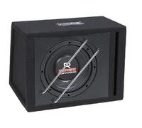 Système audio R 08 BR 20 cm boîtier subwoofer boîtier bass reflex avec optiqu...