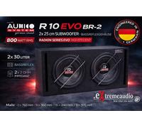 Système Audio R 10 EVO BR-2 2x25cm Subwoofer Caisson 800 Watt RMS