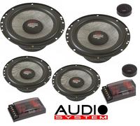 Système Audio R 165-4 Evo 2 Doppelkomposystem 16,5 CM 2-Wege High Efficace Compo