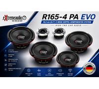 Système audio R165-4 PA EVO 16,5 cm (6,5") 2 voies double composant haut-parleur