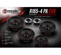 Système audio R165-4 PA EVO 16,5 cm (6,5") 2 voies double composant haut-parleur