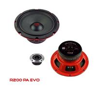 Système audio R200 PA EVO 20 cm (8") 2 voies Compo haut-parleurs Set série...