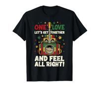 Système Audio Reggae One Love Let's Get Together T-Shirt Graphique avec Valeur