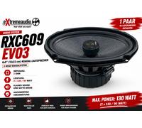 Système audio RXC 609 EVO 3 haut-parleurs coaxiaux ovales 2 voies 6x9 - 1 paire