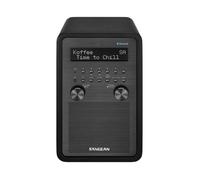 Sangean Radio de table DDR-60 – DAB+/DAB/FM, AUX, Bluetooth, NFC, télécommande, réveil – noir