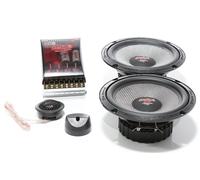 Système audio X165-4 EVO 2 2 voies 16,5 cm, 6,5" double kickbass compo haut-p...