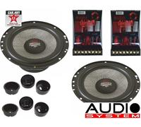 Système Audio X 165 EVO 2 X-Ion Série 16,5cm 2-Wege Haut-Parleur Kick-Bass