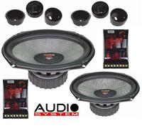 Système audio X 609 EVO 2 6x9 2 voies Compo System X-ion-SERIES 1 paire160...