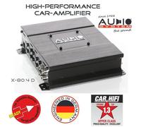 Audio System X-80.4 D Endstufe 4-Kanal Numérique Amplificateur 600 Watt RMS