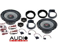 Système audio XFIT VW Scirocco 3 EVO 2 haut-parleurs 165 mm 2 voies...