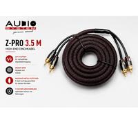 Système audio Z-PRO 3.5M HAUT DE GAMME câble RCA 3x blindage 3,5 mètres