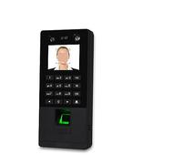 Système biométrique de Clavier contrôle d'accès Facial RFID Support Machine présence Temps d'empreinte Digitale Pointage Efficace(X112)