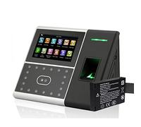 Système biométrique de présence de temps avec reconnaissance du visage et des empreintes digitales, horloge intelligente TCP/IP avec contrôle d'accès, enregistreur de temps des employés pour le bureau