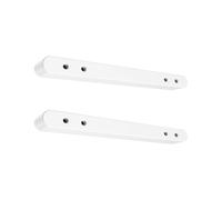 Système Câble Corduo 2 Attaches Murales 207mm Blanc Métal