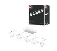 Système Câble Corduo Kit Circle 5x5w 400lm 3000k 230v/12 Cc 60va Plastique/Bl