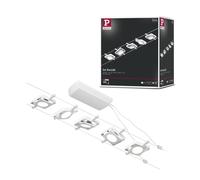 Paulmann 94422 Système LED CorDuo CC INCL. 5x4,5 Watts Extensible Blanc, Chrome câble Métal 3000K, 22.5 W