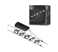 Paulmann 94418 Système complet d'éclairage sur câble LED intégrée LED noir (mat), chrome