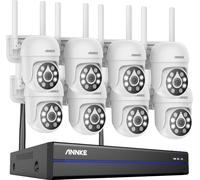 Système CCTV, résolution 5MP, connectivité 16 canaux, 16CH NVR 8 pièces caméra, Aucun