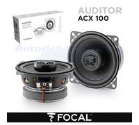 Système Coaxial FOCAL AUDITOR ACX100 Enceintes De 100Mm 60W/30Rms