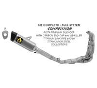SYSTÈME COMPLET DE COURSE DE COMPÉTITION FLÈCHE "FULL TITANIUM" POUR KAWASAK