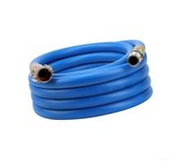 Système complet de pulvérisation de peinture sans air avec tube haute pression de 5 m et ligne de fouet flexible avec sac de rangement pour travaux de rénovation résidentielle (B-3/4-5 m)