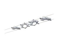 Système Complet D'éclairage Sur Câble Led Intégrée 18 W Led Paulmann Macled 94107 Chrome (Mat)