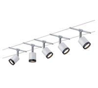 Système Complet D'éclairage Sur Câble Led Intégrée 20 W Led Paulmann Tubeled 3981 Chrome, Chrome (Mat)