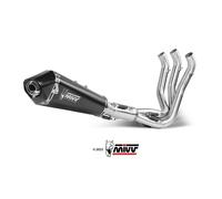 SYSTÈME COMPLET MIVV DELTA RACE NOIR INOX POUR TRIUMPH TRIDENT 660 2021-2024