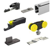 Système coulissant SLID'UP 1000 pour une porte de séparation - 2 rails raccordables 1 m - 80 kg