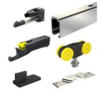 Système coulissant SLID'UP 1000 pour une porte de séparation - rail 1,95 m en aluminium - 80 kg