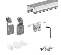 Système coulissant SLID'UP 110 pour 2 portes de placard - rail 1,2 m - 45 kg
