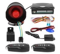 Système D’alarme Voiture Antivol Démarrage à Distance | Kit de Verrouillage Centralisé pour Véhicule, Commande à Distance, Installation Simple, Sécurité Renforcée, Plastique Métal