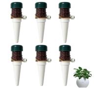 Système d’Arrosage Automatique, Kit de 6 Cônes d’Arrosage Goutte-à-Goutte pour Plantes d’Intérieur et de Jardin, Autosuffisant Distributeur d’Eau pour Fleurs, Arrosage au Goutte-à-Goutte Idéal