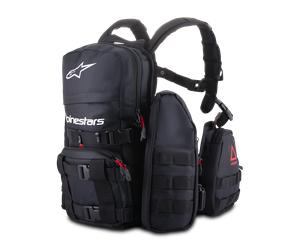 Système d’Hydratation Cross Alpinestars Techdura Tact Pack Noir/Blanc Noir,Blanc