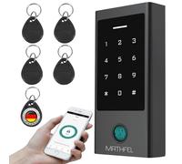 Système de contrôle d'accès par Serrure Biometrique, Empreinte Digitale, Code, RFID ou WiFi | Couleur : passerelle WLAN